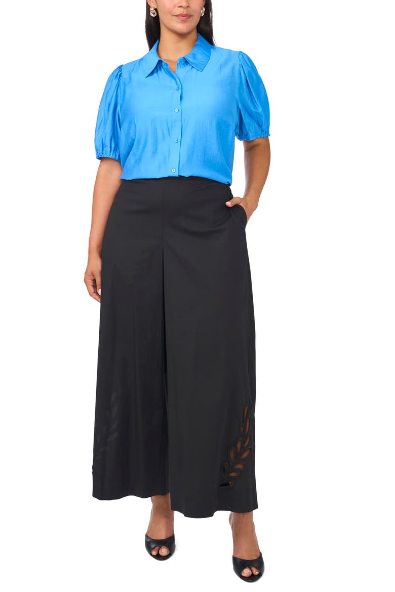 Puff Sleeve Shirt, Alternate, color, CLASSIC BLUE