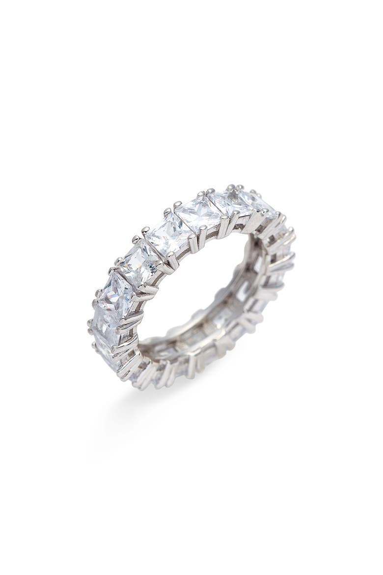 Adina’s Jewels Eternity Band, Main, color, SILVER