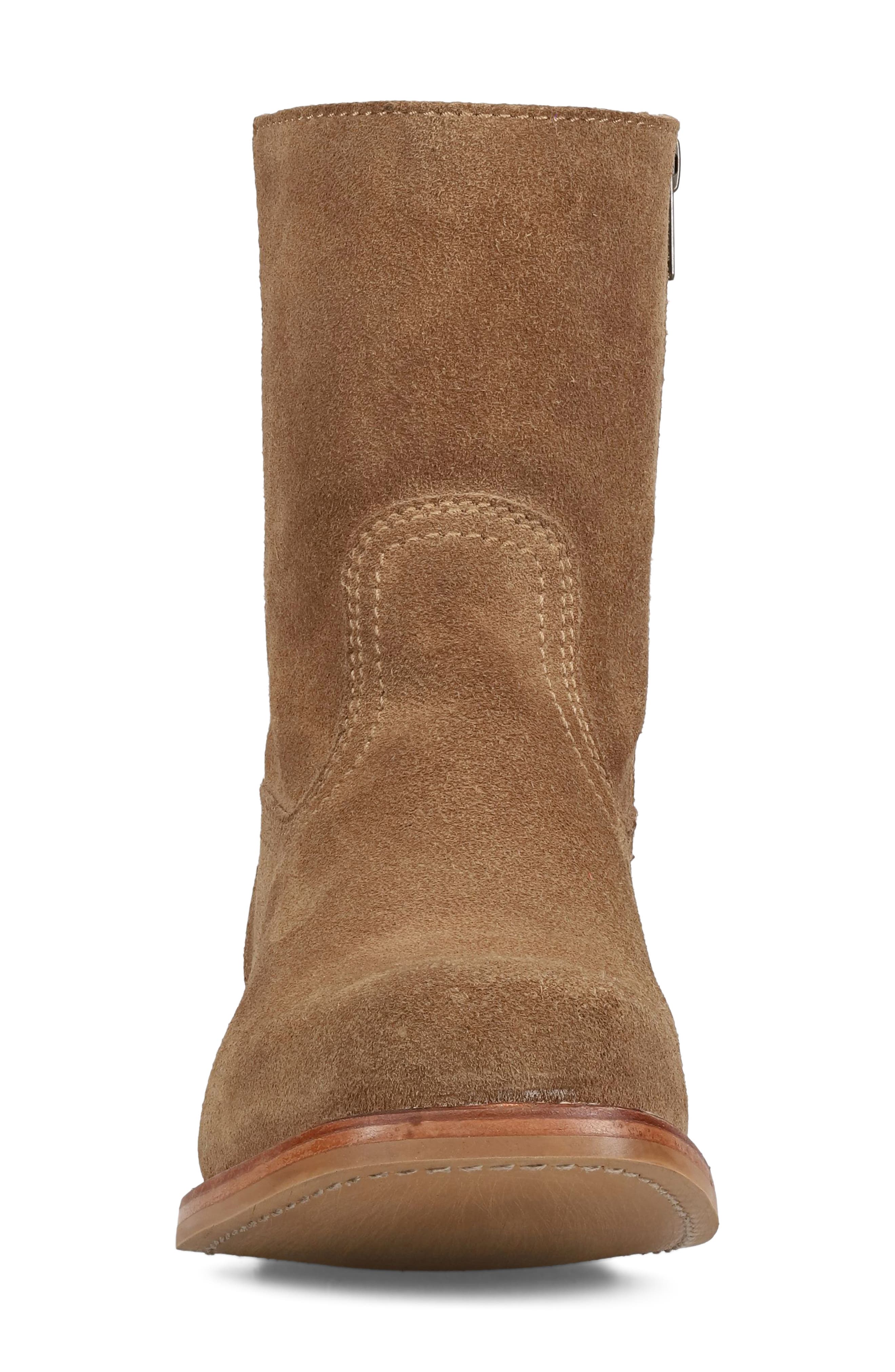 Campus Inside Zip Boot, Alternate, color, MUSHROOM