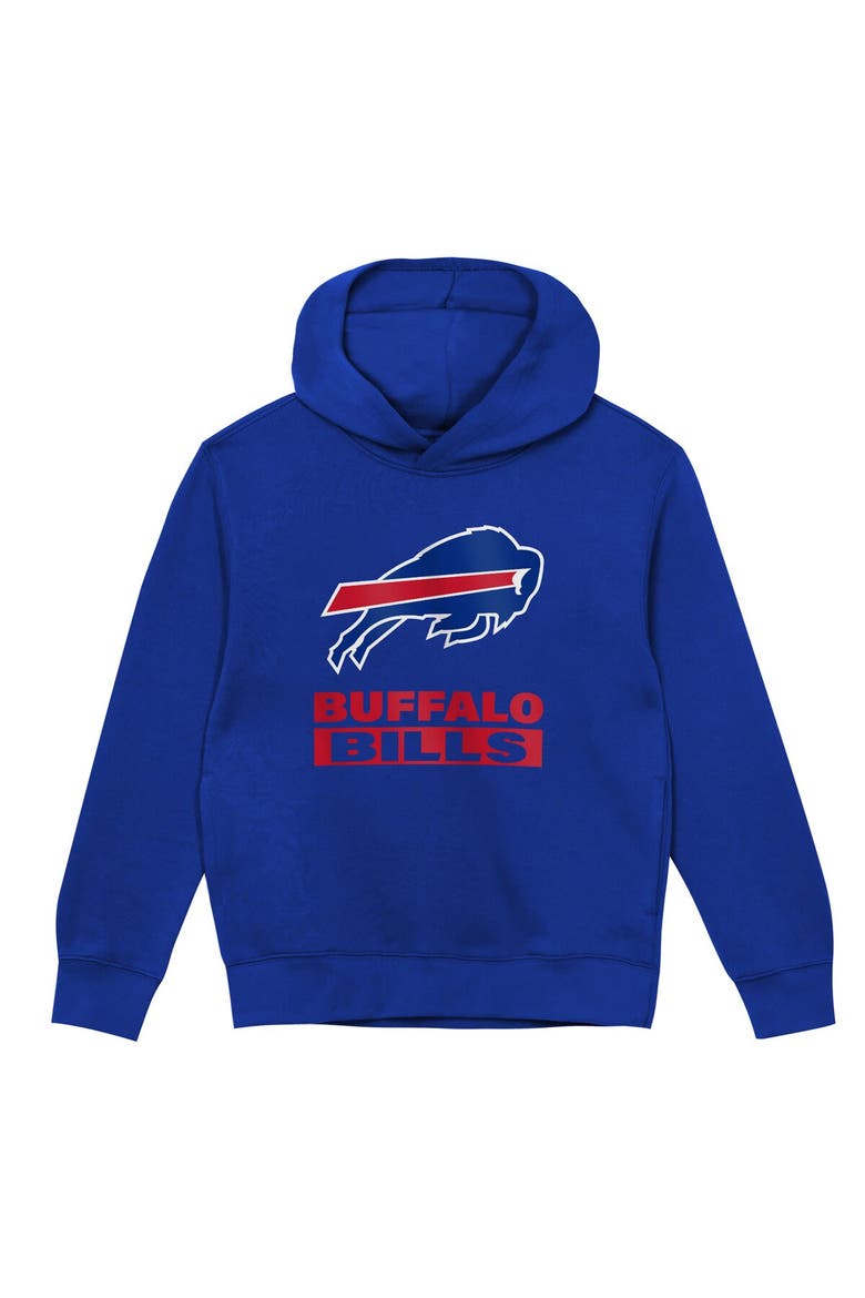 Toddler Outerstuff  Royal Buffalo Bills Back to Basics Hoodie, Alternate, color, Royal
