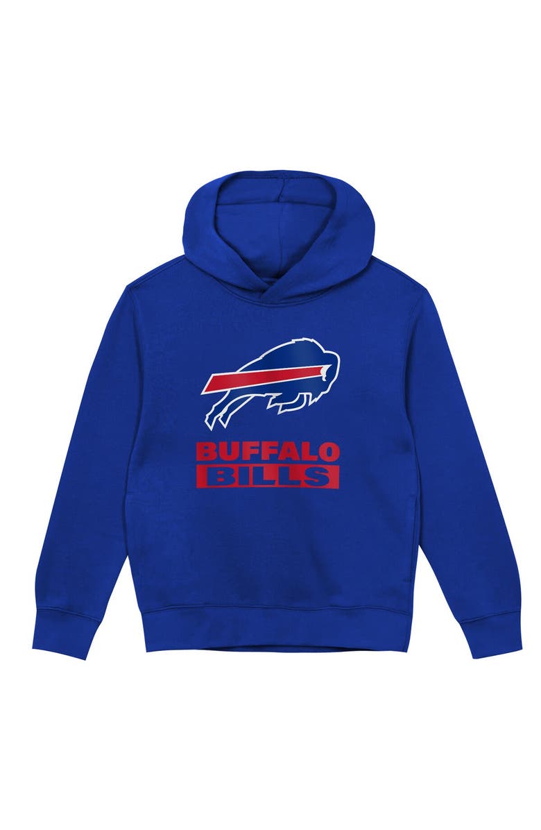 Outerstuff Toddler Outerstuff  Royal Buffalo Bills Back to Basics Hoodie, Alternate, color, Royal