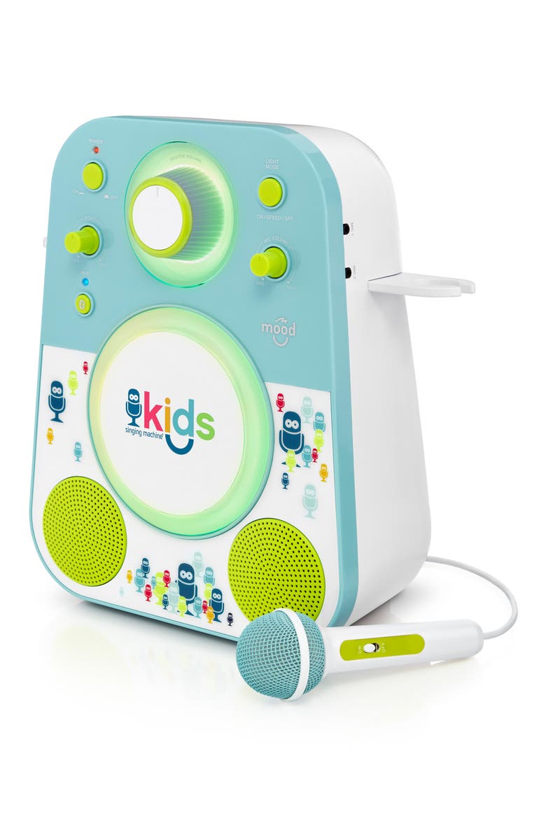 Kids Mood Karaoke System, Alternate, color, BLUE GREEN