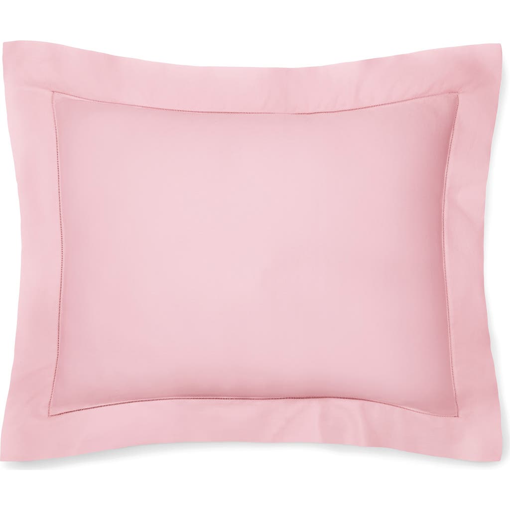 Sferra Fiona Cotton Sateen Sham In Carnation