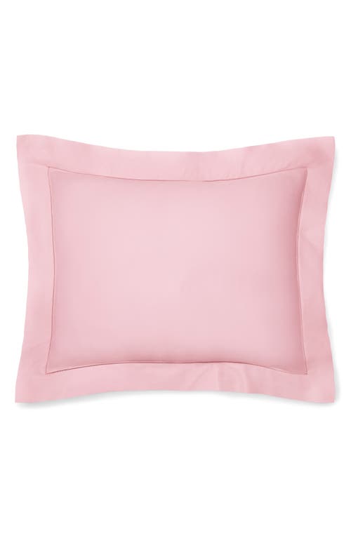 Sferra Fiona Cotton Sateen Boudoir Sham In Carnation