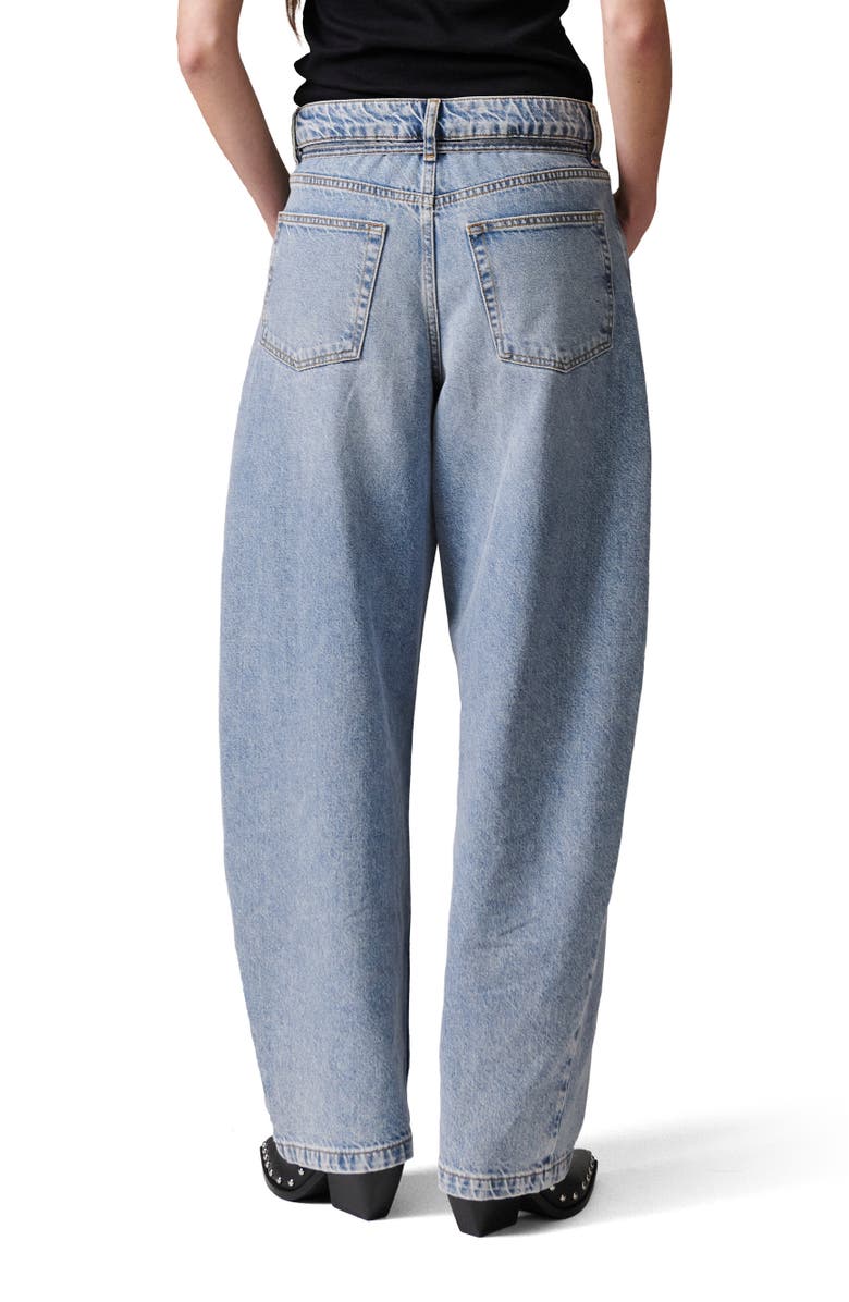 DAY Birger et Mikkelsen Blaire Barrel Leg Jeans, Alternate, color, Light Blue
