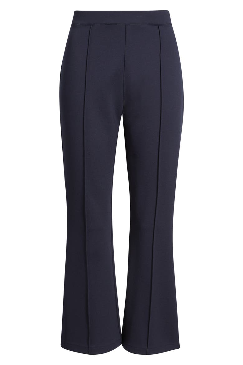 Pull-On Stretch Ponte Kick Flare Leg Pants, Alternate, color, NAVY NIGHT