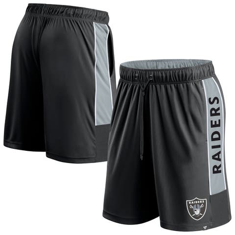 Men's Fanatics Branded  Black Las Vegas Raiders Win The Match Shorts