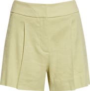 Veronica Beard Haina Linen Blend Shorts