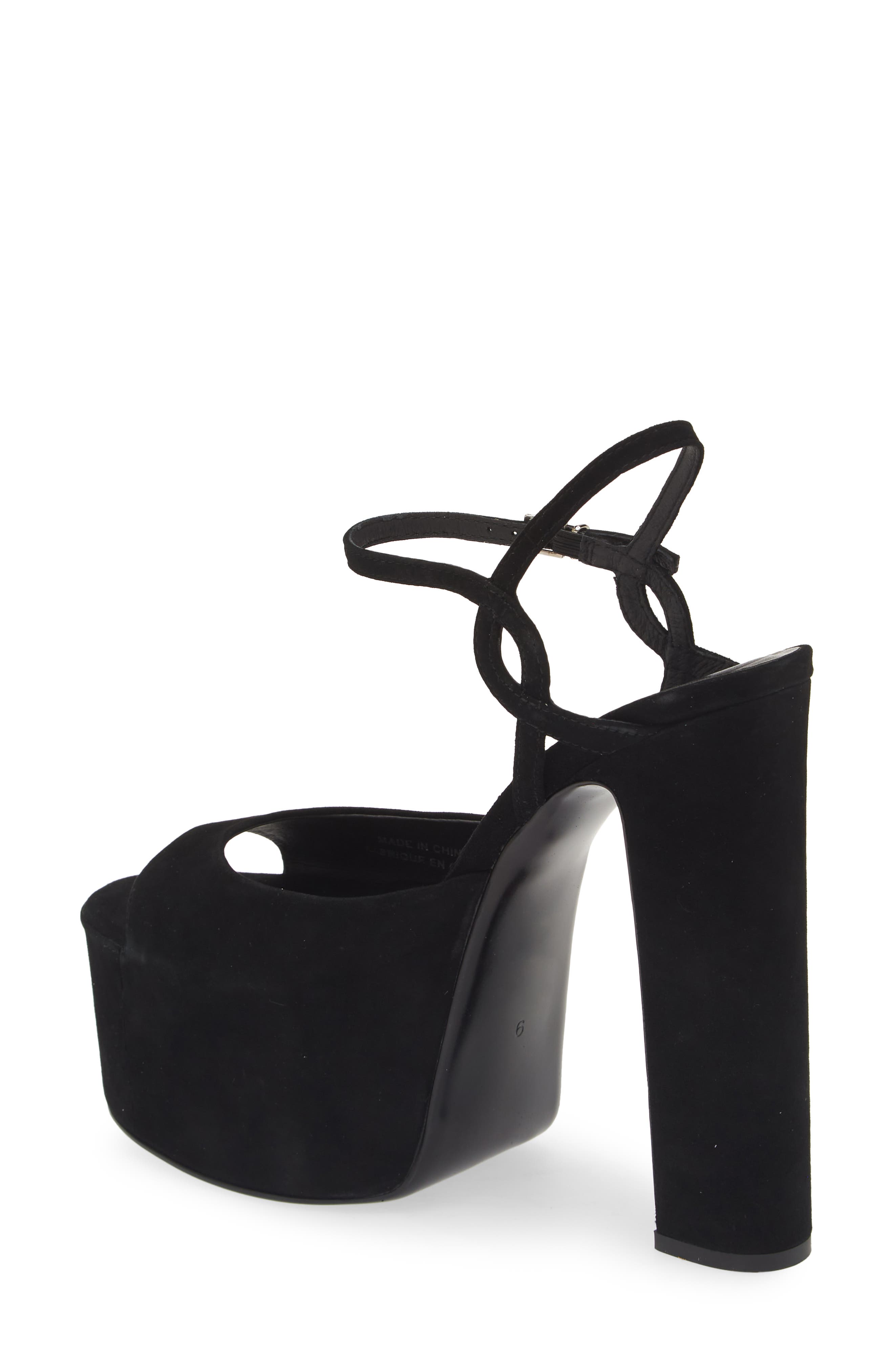 Jeffrey Campbell Ever Last Ankle Strap Platform Sandal, Alternate, color, 