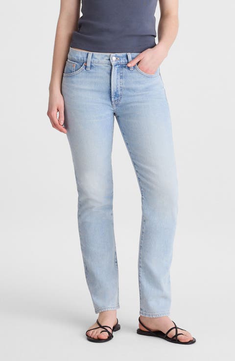 The Jules Slim Straight Jeans (Foster Wash)