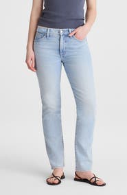 Madewell The Jules Slim Straight Jeans