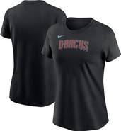 Nike Women's Nike  Black Arizona Diamondbacks Wordmark T-Shirt