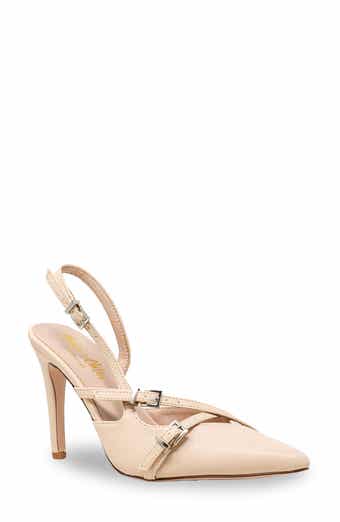 CHASE AND CHLOE Buckle Bands Slingback Pump