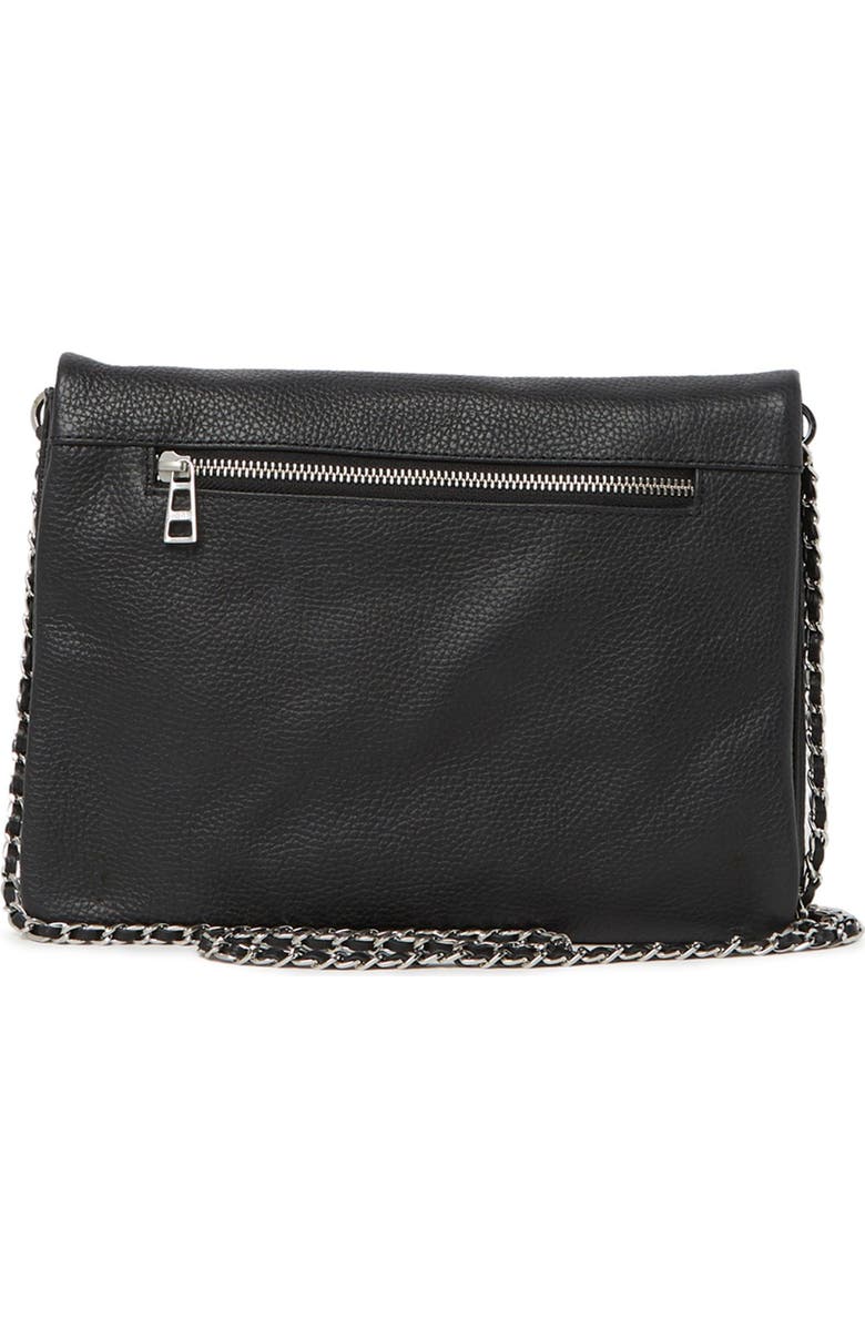 Zadig & Voltaire Rick XL Blason Grained Crossbody Bag, Alternate, color,