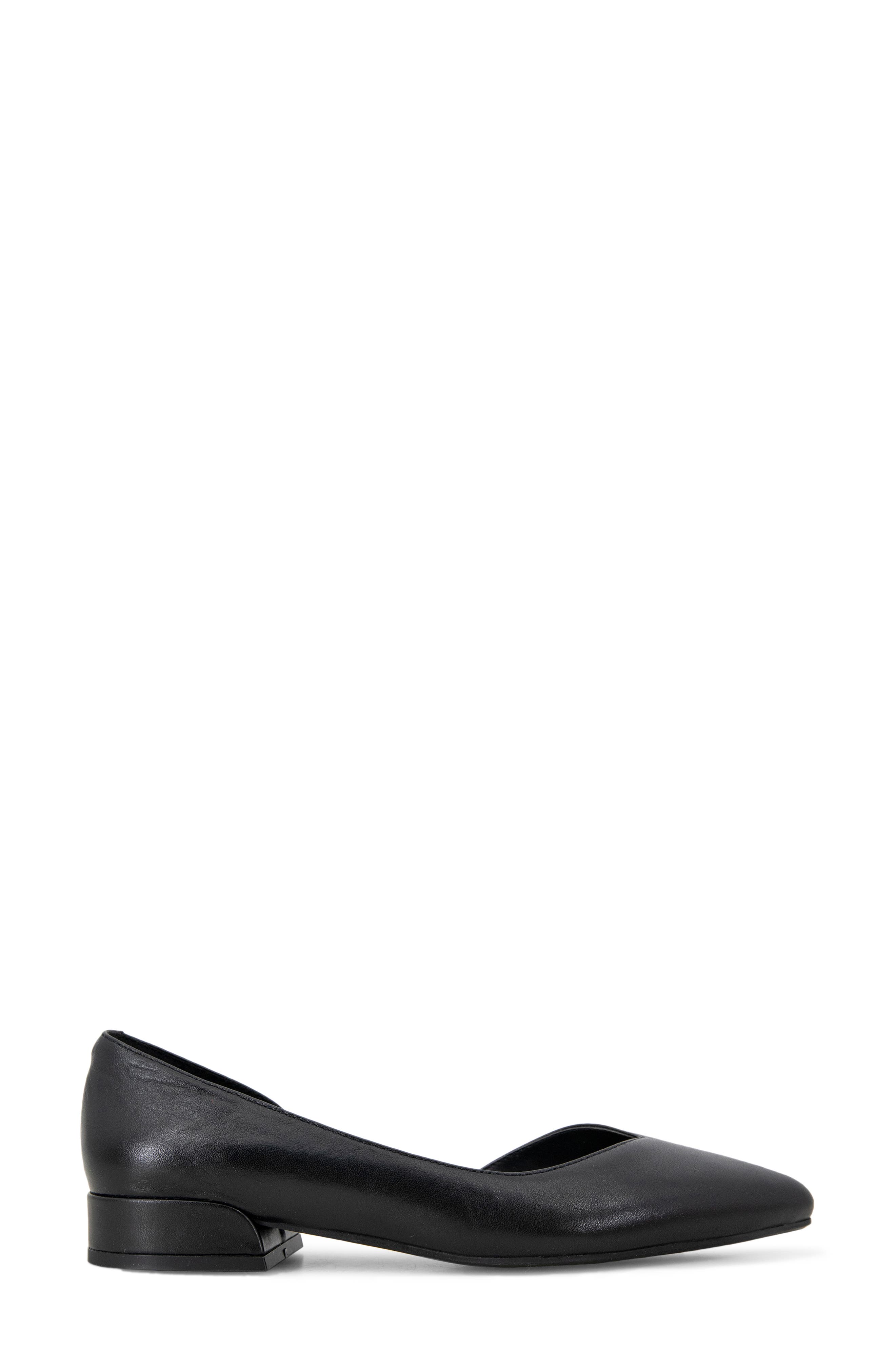 Kenneth Cole Carmina Half d'Orsay Flat, Alternate, color, Black