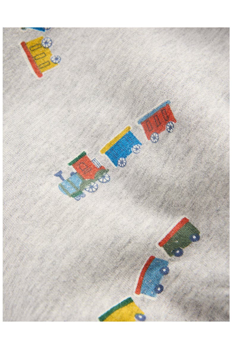 Kids' Sweatshirt and Leggings Set, Alternate, color, GREY MARL TRAINS