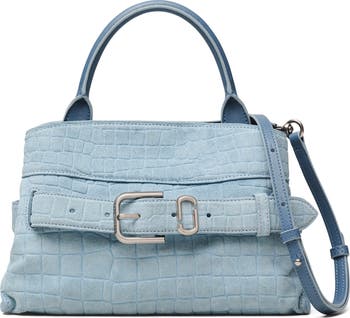 マークス　エディシォン・ドゥ・トーキョー Marc Jacobs The Small Dakota Croc Embossed Suede Satchel | Nordstrom