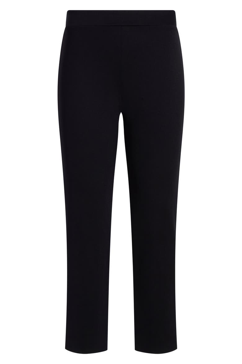 CEO 9-5 Neoprene Crop Pants, Alternate, color, BLACK