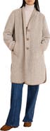 NIC+ZOE Jacquard Wool Blend Topcoat