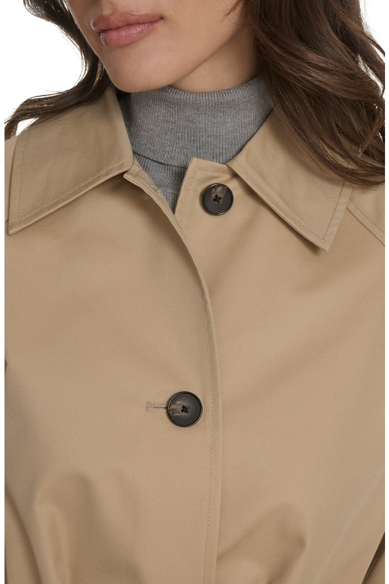 Single Breasted Trench Coat, Alternate, color, KHAKI