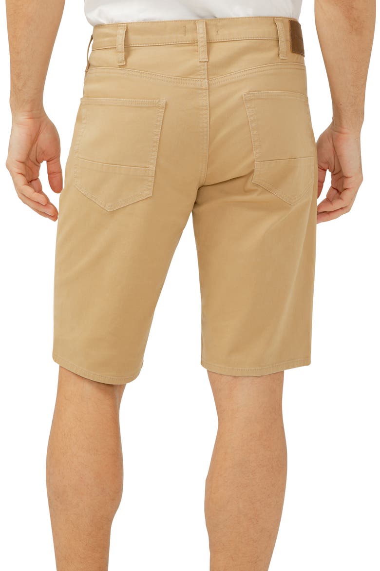 Zac Relaxed Fit Denim Shorts, Alternate, color, TAN