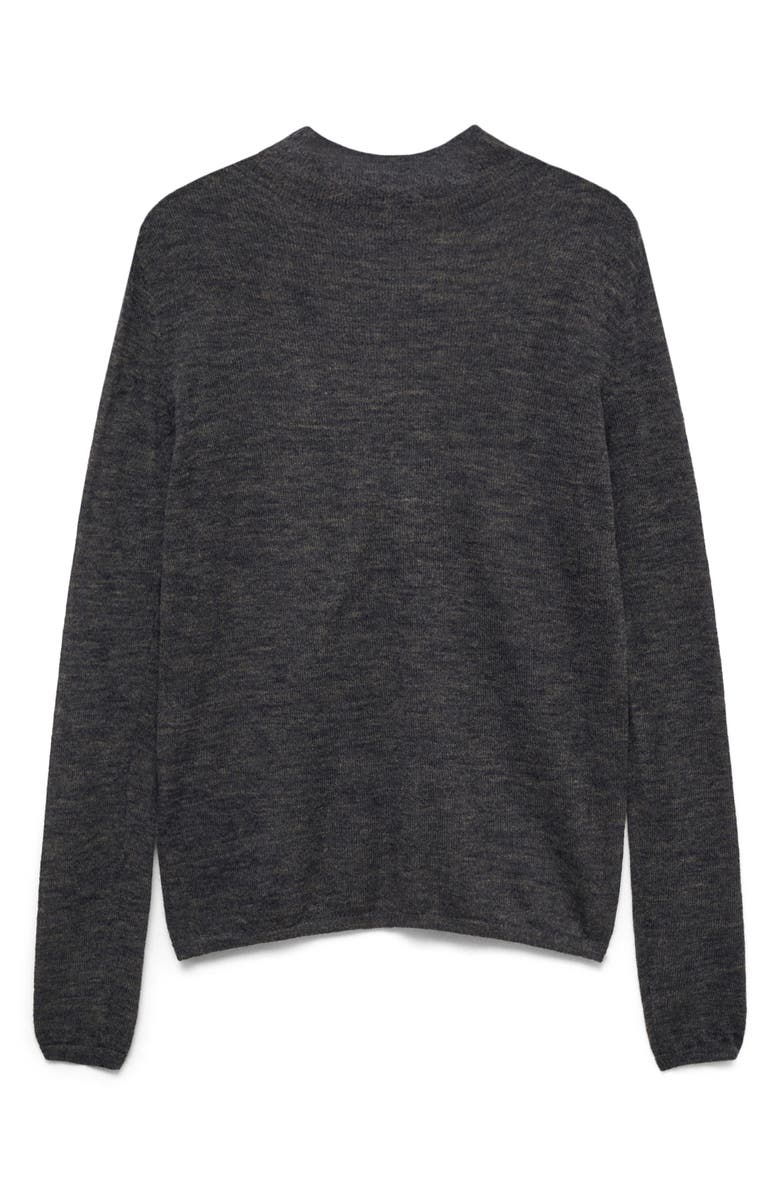 MANGO Perkins Funnel Neck Sweater, Main, color,