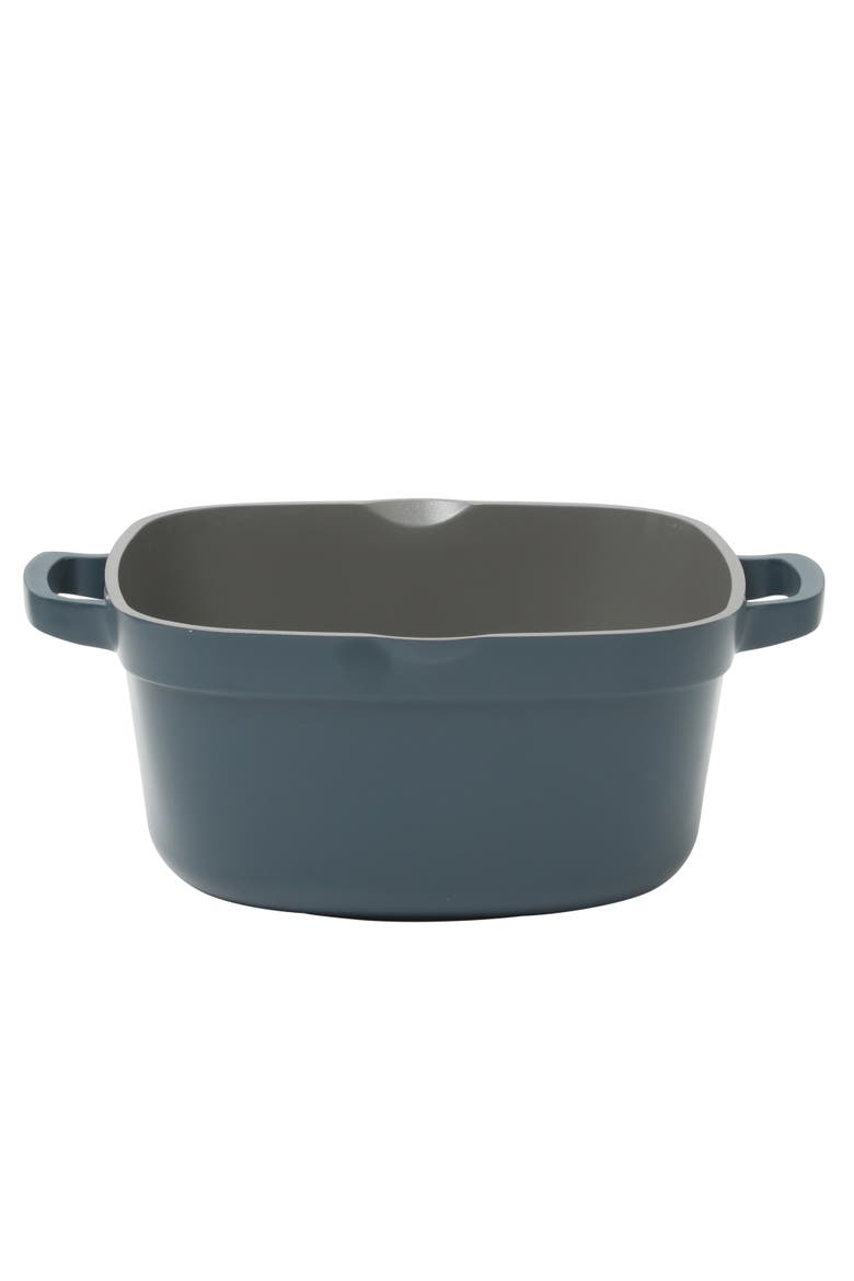 Northvale Lightweight Cast Aluminum Dutch Oven with Lid, Alternate, color, Matte Blue