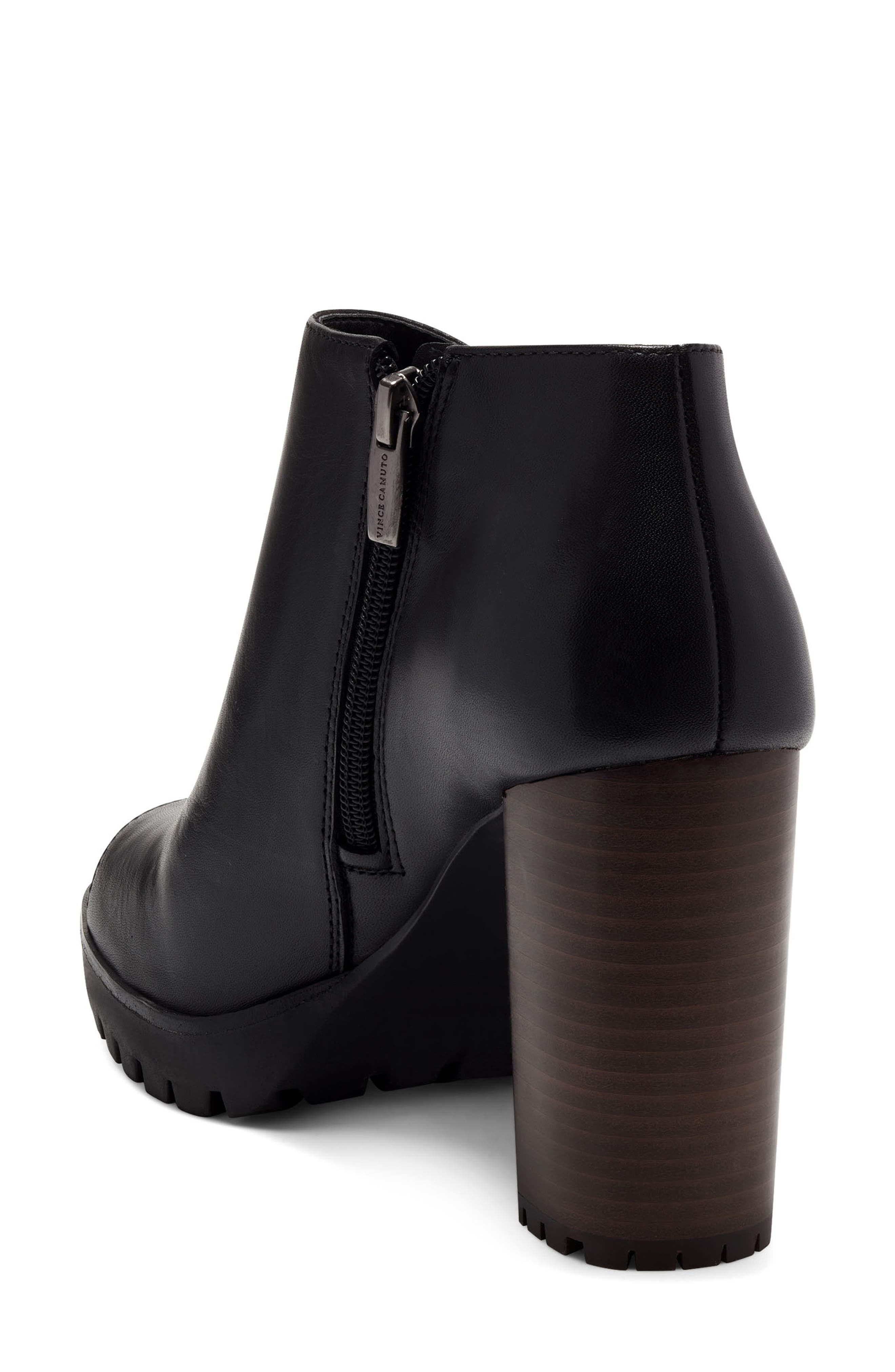 Vince Camuto Hevana Open Toe Bootie, Alternate, color, 