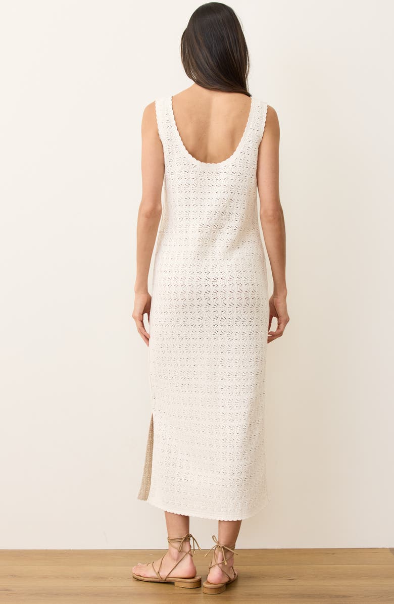 Marine Layer Mirage Open Stitch Maxi Sweater Dress, Alternate, color, 