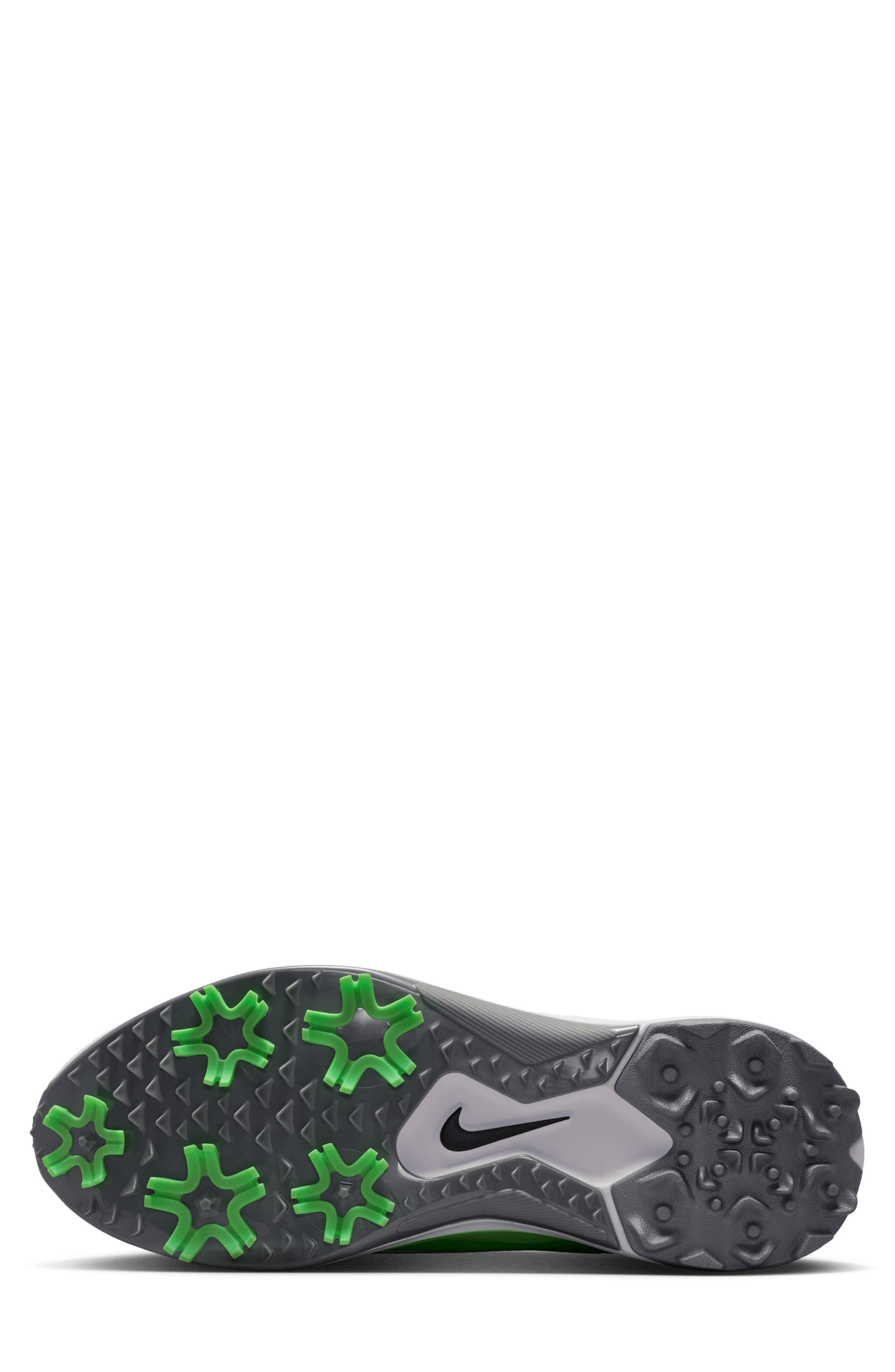 Pegasus 1 G Waterproof Golf Shoe, Alternate, color, GREY/ ILLUSION GREEN/ BLACK