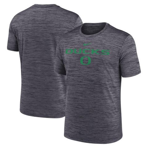Men's Nike Heather Black Oregon Ducks 2025 Sideline Velocity Performance T-Shirt