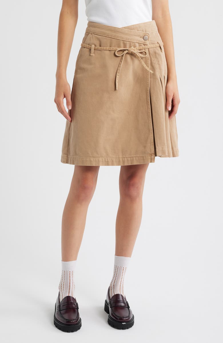 Damson Madder Kat Crossover Denim Kilt, Main, color, Tan