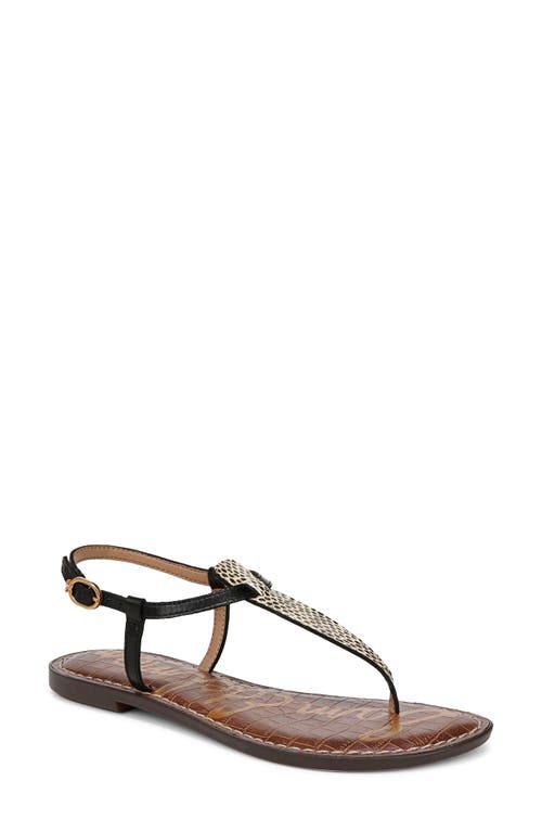 Sam Edelman Gigi Sandal In Wheat Multi