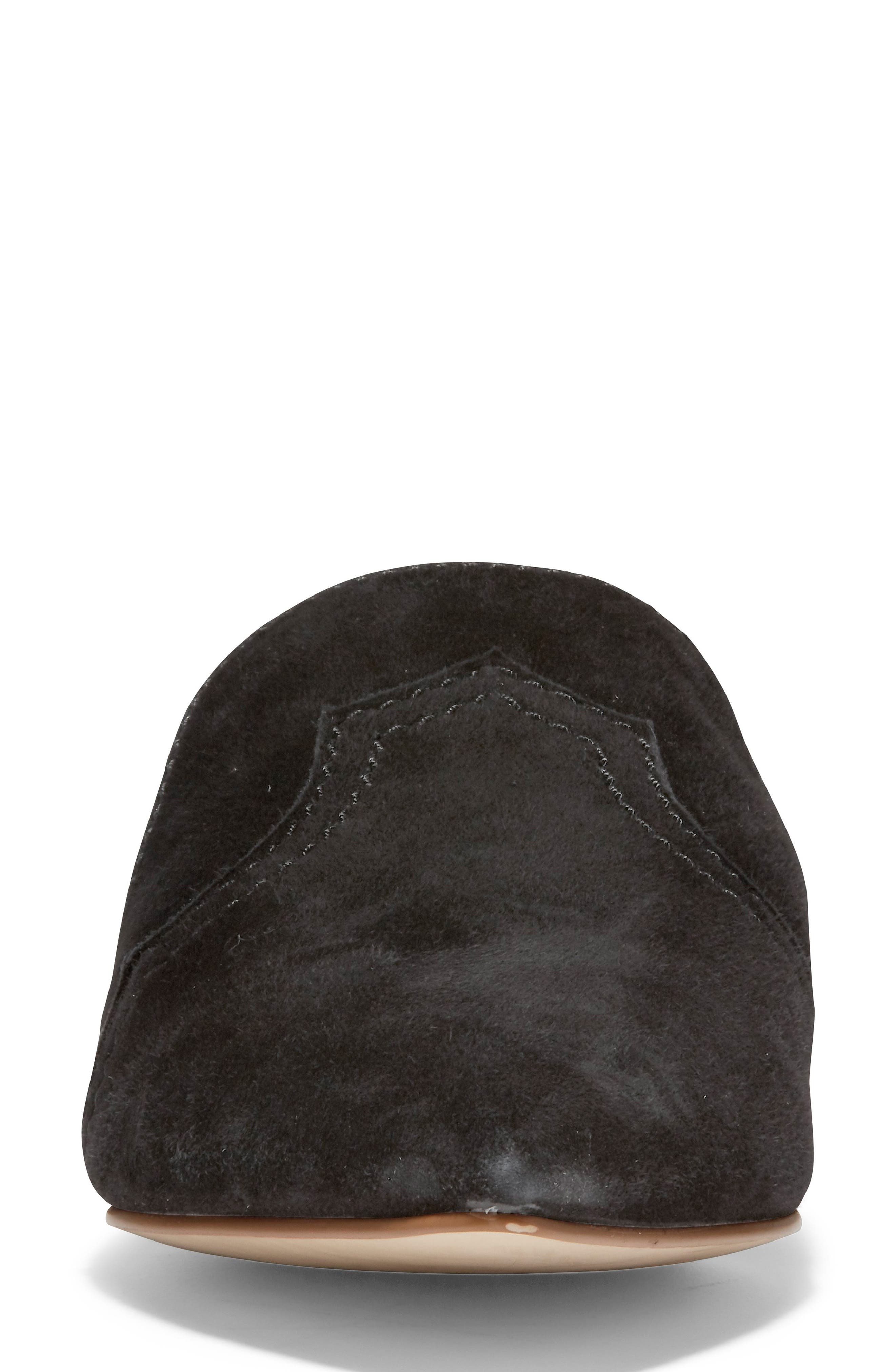 Cole Haan Hadley Mule, Alternate, color, Black Suede