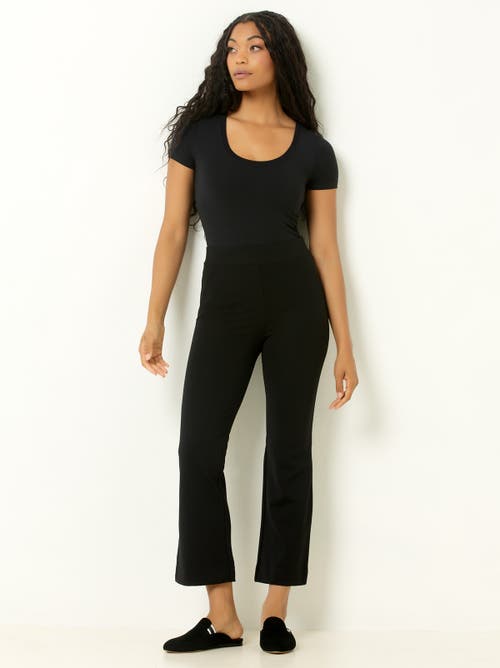 Single Stitch Seamless Modal Blend Bodysuit In Black