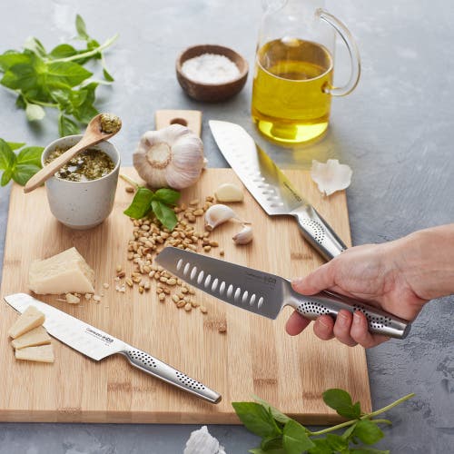 Cuisine::pro Id3 Santoku Knife Set, 3 Piece In Metallic