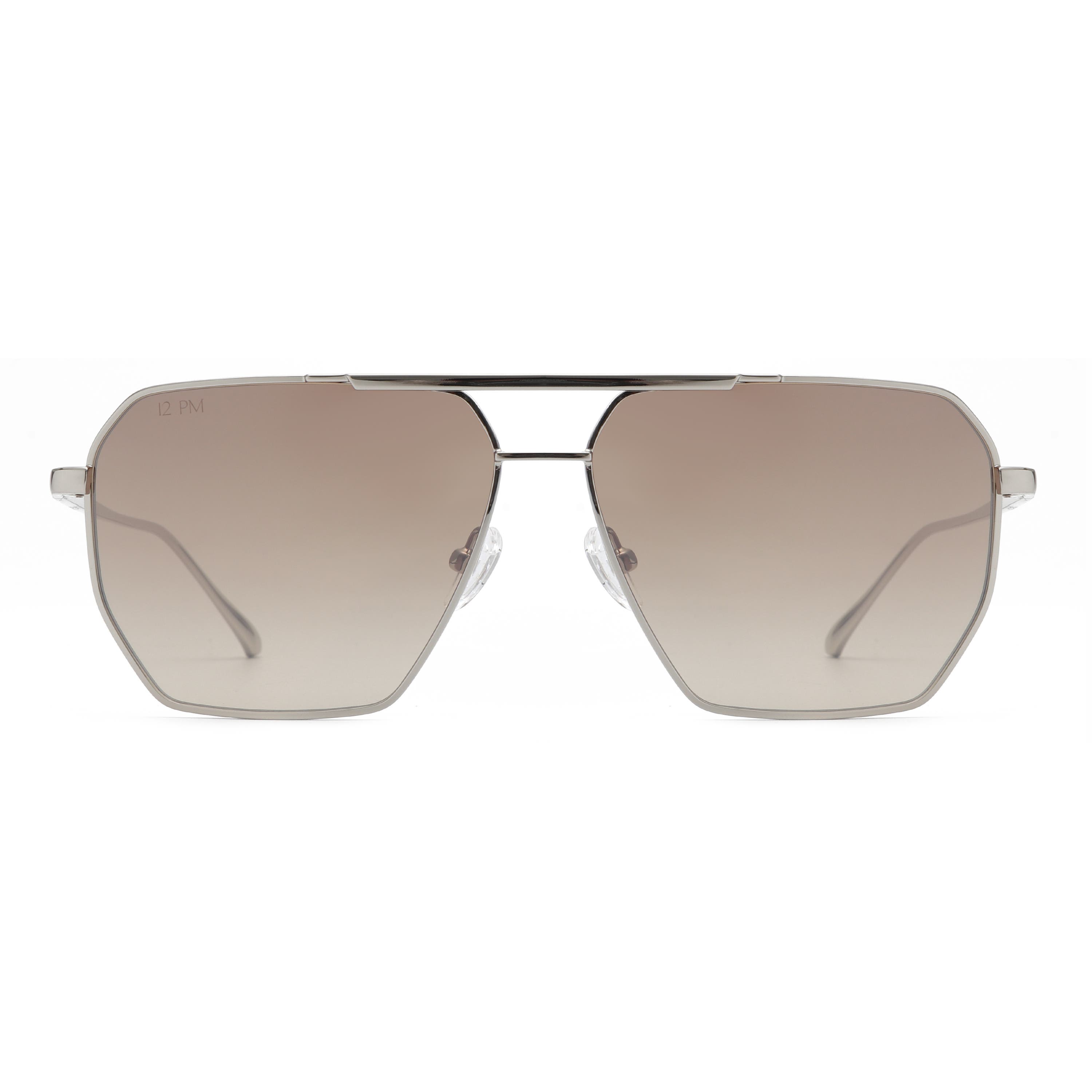 Silver/Brown