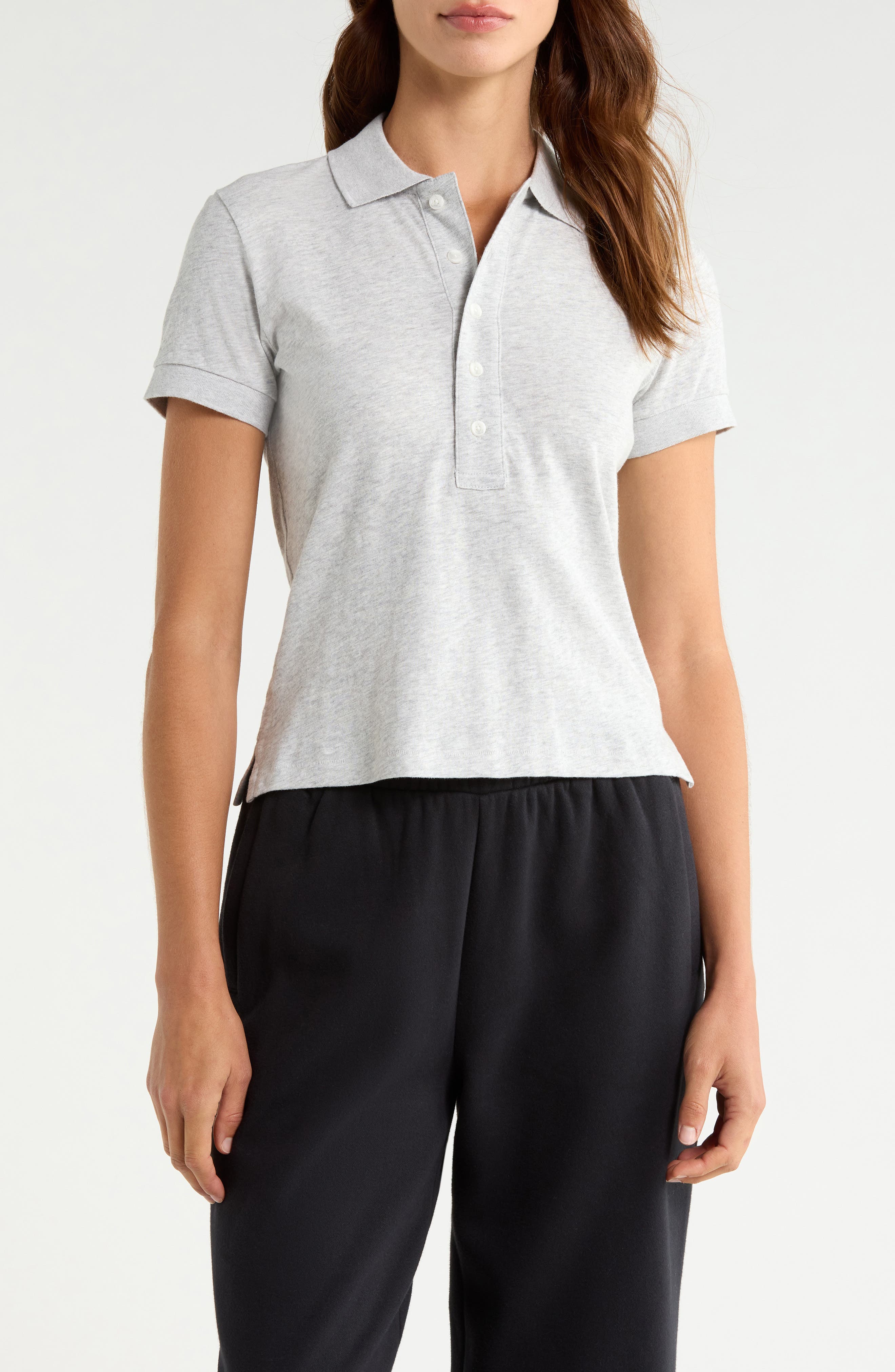 selected LIGHT HEATHER GREY
