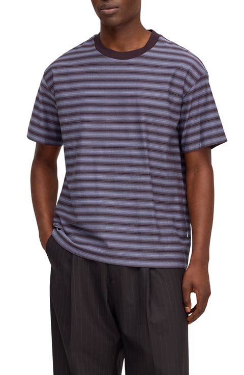 Lionel Striped Organic Cotton T-Shirt