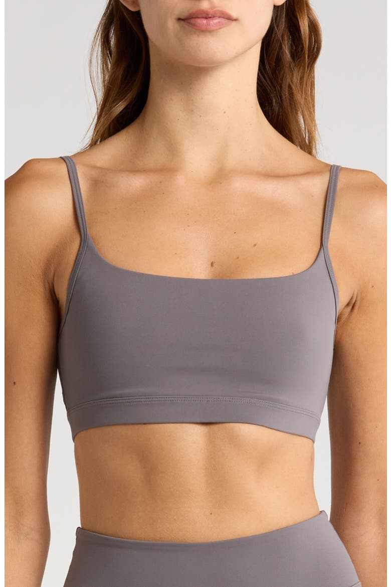 Core Sports Bra, Main, color, DARK GRAY