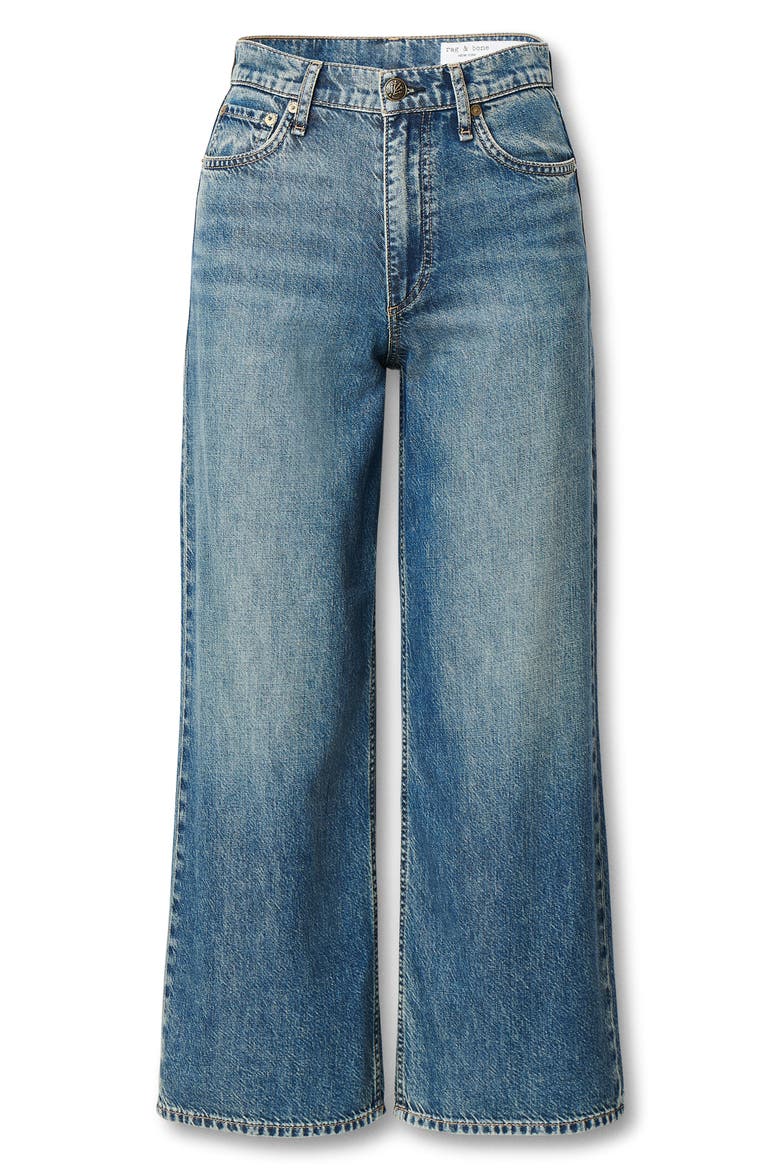 Andi Ankle Wide Leg Jeans, Alternate, color, DELCAN
