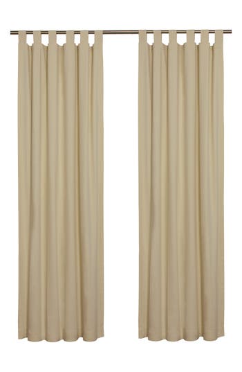 Outdoor Decor By Commonwealth Indoor Cotton Panel Curtain In Brown