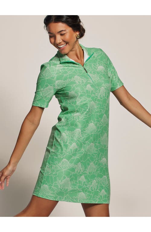 Tori Richard Torch Song Liandra Dress In Green