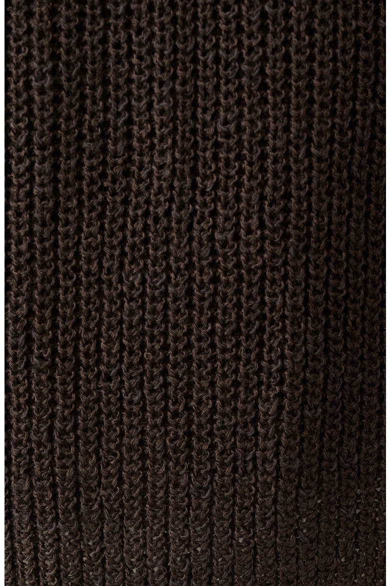 V-Neck Sweater, Alternate, color, CHOCOLATE