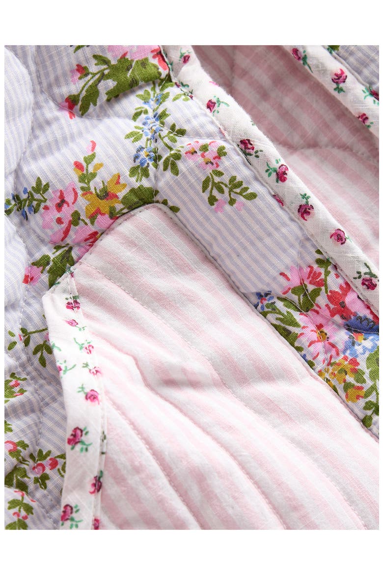 Kids' Quilted Reversible Jacket, Alternate, color, FLORAL HOTCH POTCH