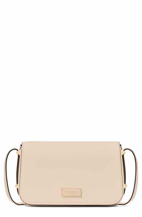 small liv pebble leather flap crossbody bag