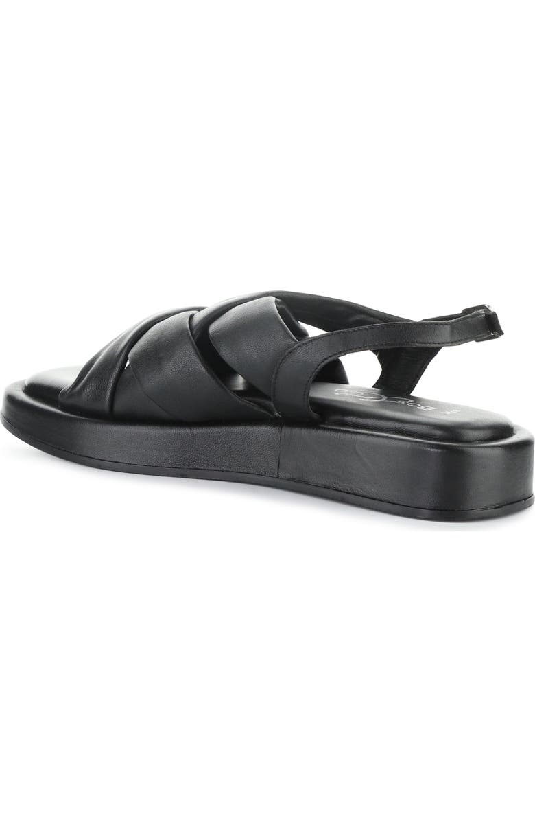 Bos. & Co. Brixin Slingback Platform Wedge Sandal, Alternate, color, Black