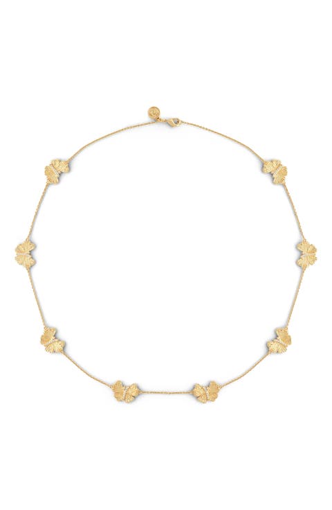 Butterfly Station Necklace