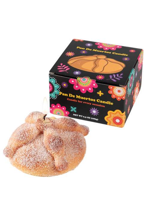 Pan de Muerto Candle