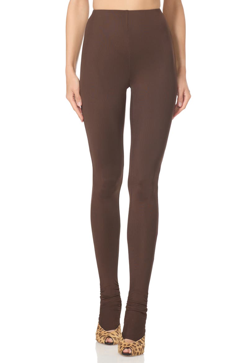 Antigo High Waist Leggings, Main, color, ESPRESSO